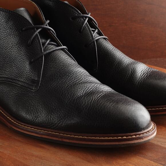 Cole Haan Boots Men SZ 11M BLK Barron Chukka Leather Ankle Comfort Modern C22940 main image 4